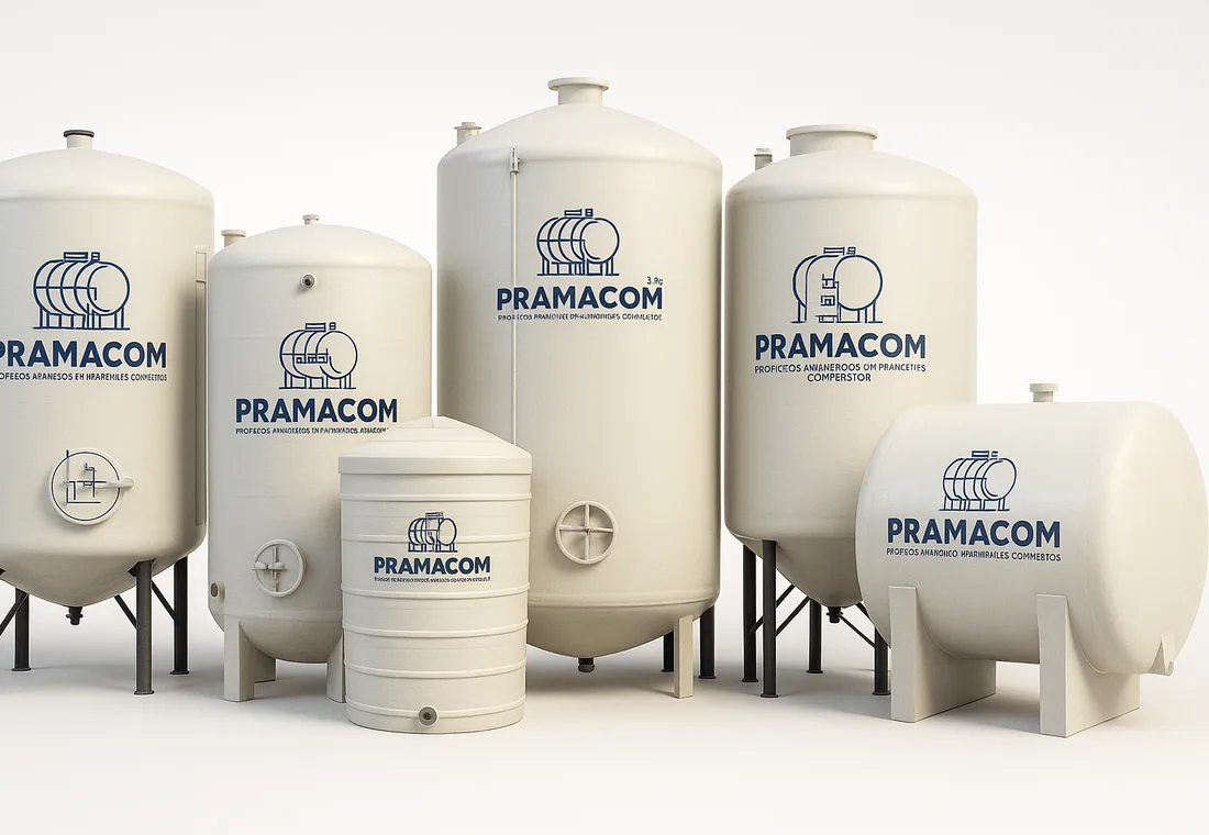 Tanques industriales en PRFV